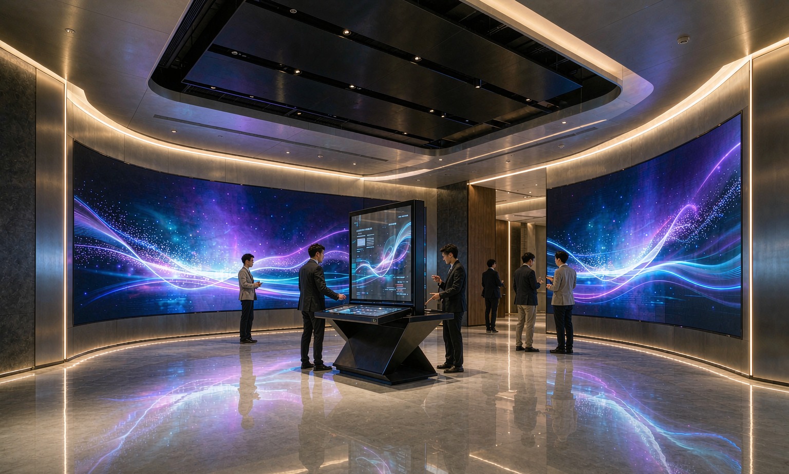 智慧展厅沉浸式数字展陈空间