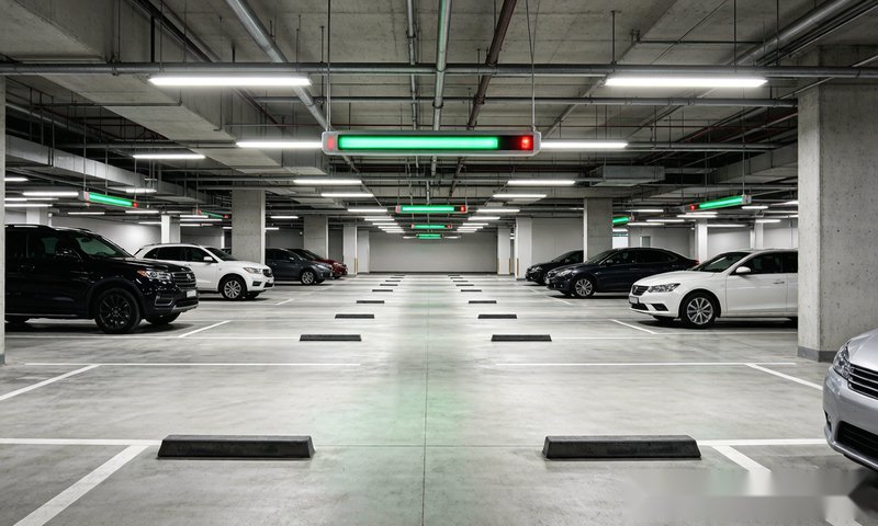 办公园区停车场